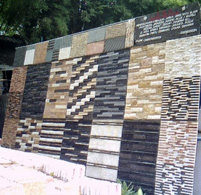 35 Motif Keramik  Dinding Teras  Depan Rumah yang Modern 