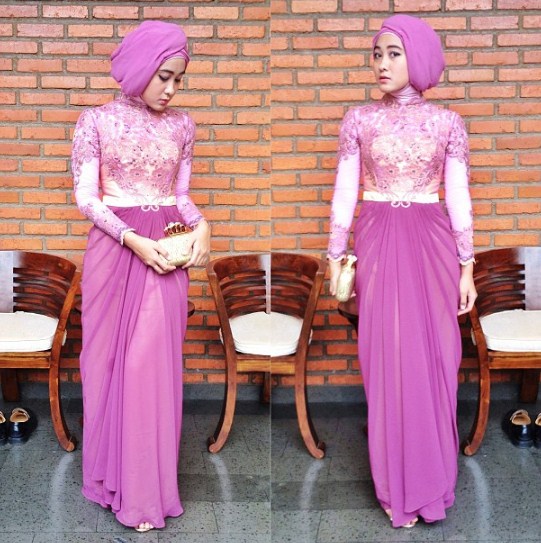 32 Model Kebaya Anak Sd Smp Sma Muslim Terpopuler 2019 Model