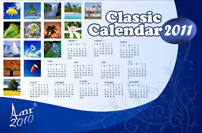 Classic Calendar 2011