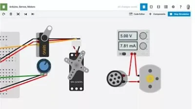 Virtual Development Environment 123D Circuits