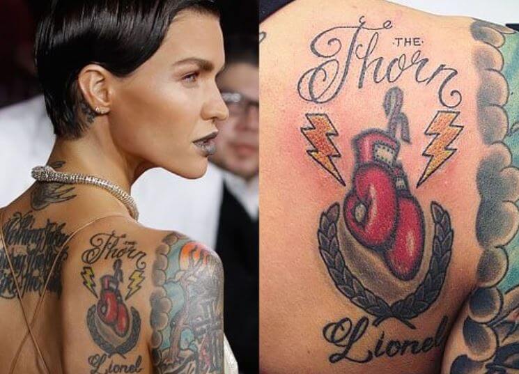 Complete List of Ruby Rose Tattoos with Meaning (50 ...