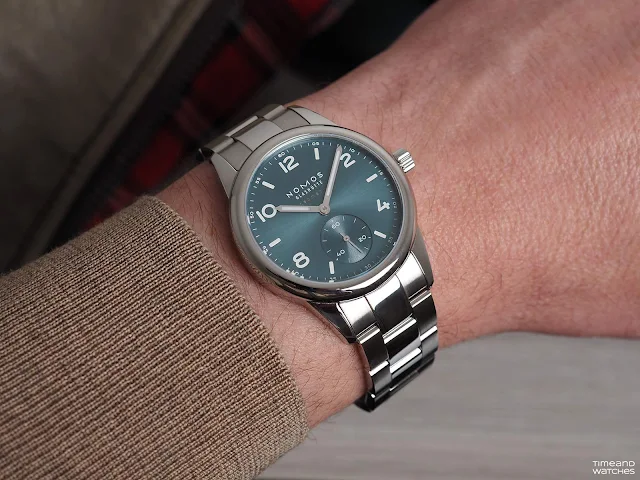 Nomos Glashütte Club Sport neomatik 37mm Petrol Green