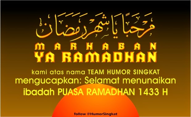 Kumpulan Gambar Kata Lucu Ramadhan