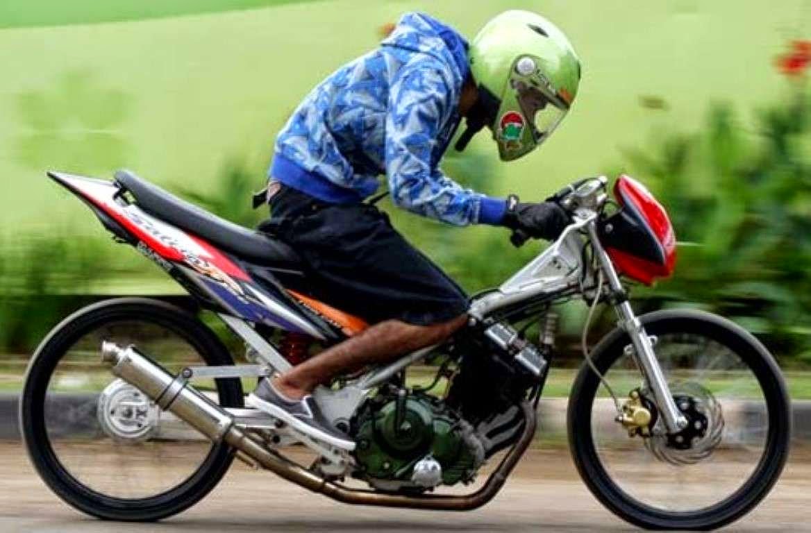 Gambar Modifikasi Motor Satria FU Paling Keren Modifikasi Motor