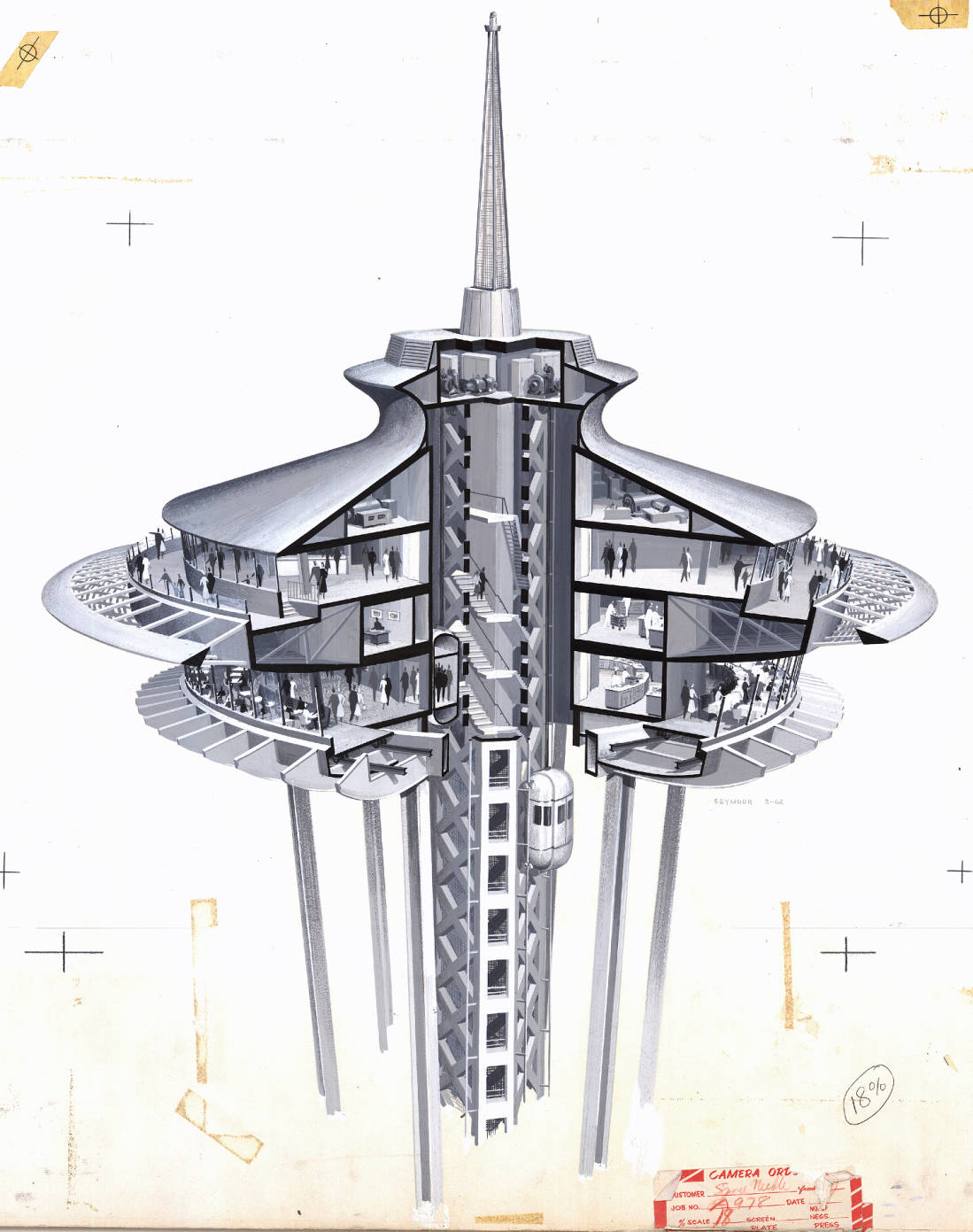 Seattle Space Needle 1962