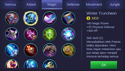 Winter Truncheon Mobile Legends