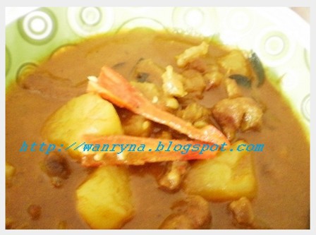 Diary Ummi Hafiey: Resepi Gulai Daging Ala Kelantan