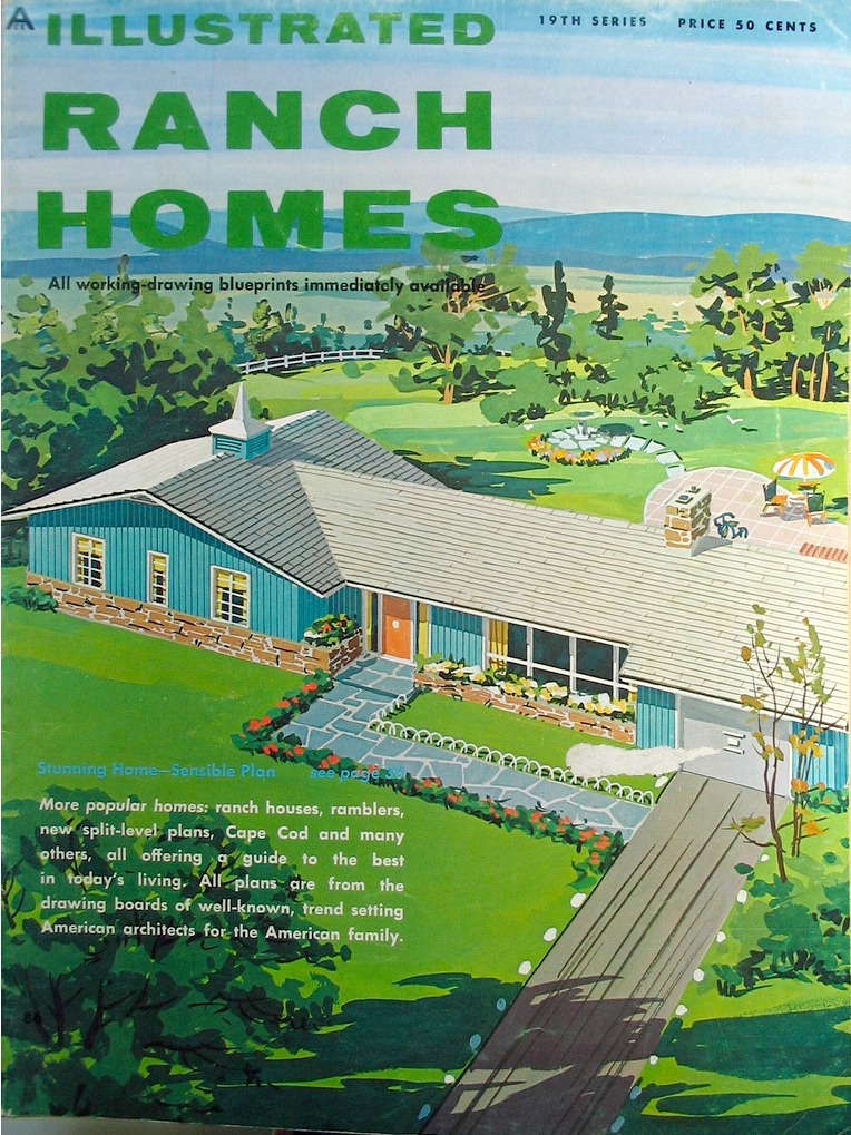 Illustrated Ranch Homes