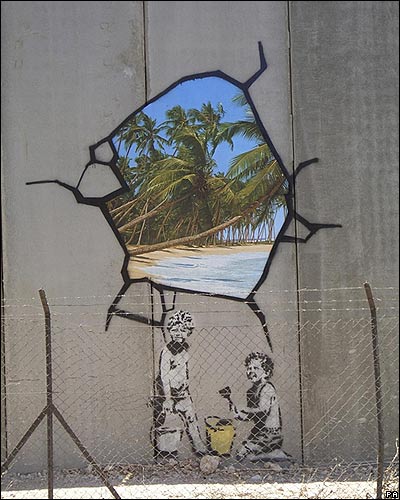 banksy graffiti artwork. anksy graffiti art