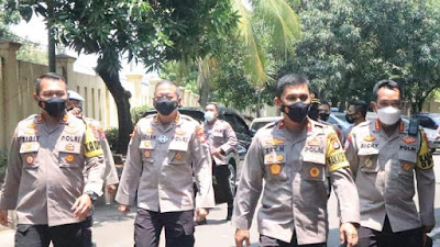 Pastikan Kesiapan Personel, Wakapolda Banten Kunjungi Polres Cilegon