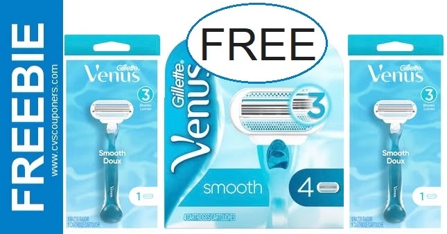 FREE Venus Razor & Cartridges CVS Deals