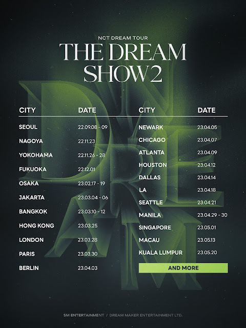 NCT DREAM en concierto por Europa en 2023
