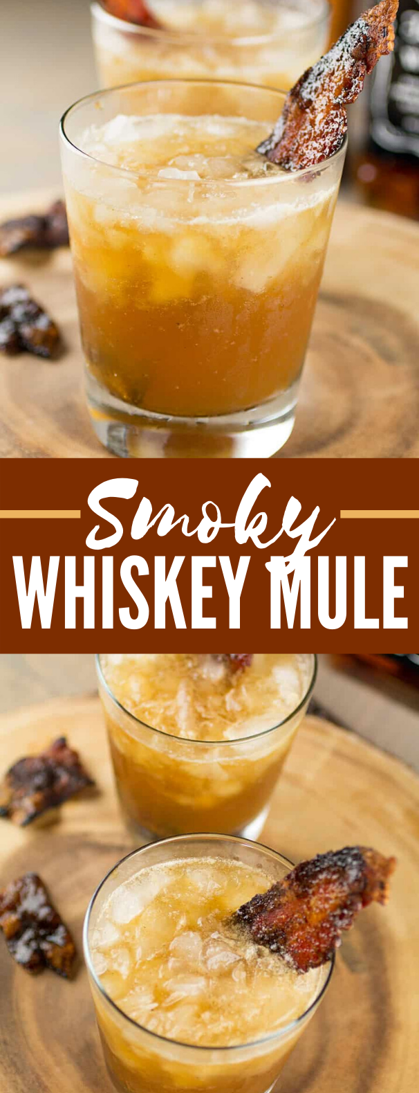 SMOKY WHISKEY MULE #drinks #bourbondrink #whiskey #cocktails #partydrink