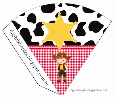 Little Cowboy: Free Printable Invitations. 