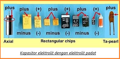 kapasitor elektrolit dengan elektrolit tidak padat