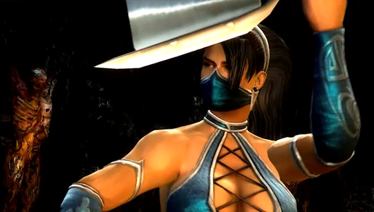 kitana mortal kombat 9 wallpaper. Mortal Kombat 9 - Kitana vs