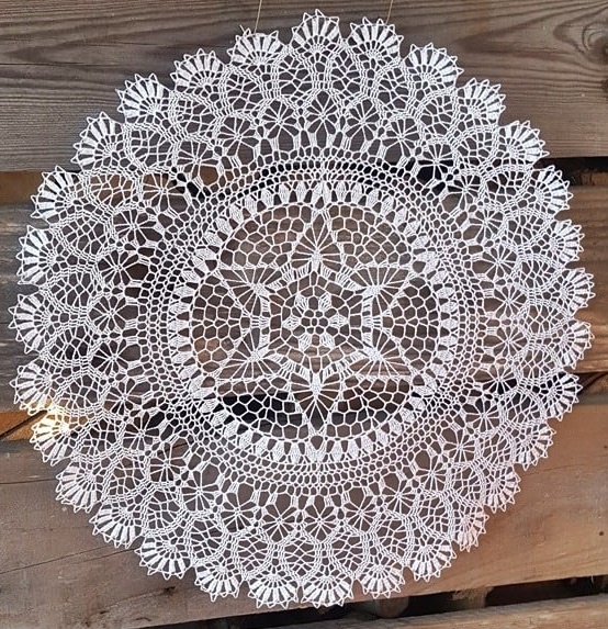 crochet napkins patterns