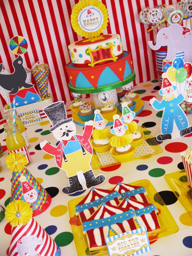 My Kids Joint Big Top Circus  Carnival  Birthday  Party  