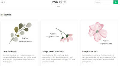 Download Gambar Bunga PNG Gratis Beragam Jenis