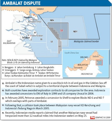 Teritorial Ambalat Indonesia Malaysia