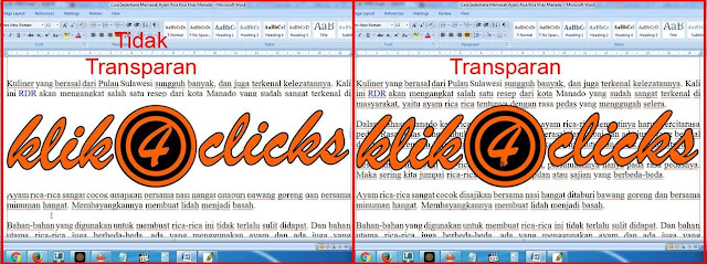 Belajar Membuat Gambar, Tulisan, Logo Transparan Kurang Dari 5 Menit Untuk Pemula