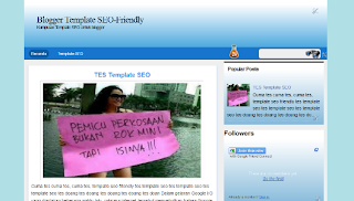 Template Seo Friendly Simple dan Ringan