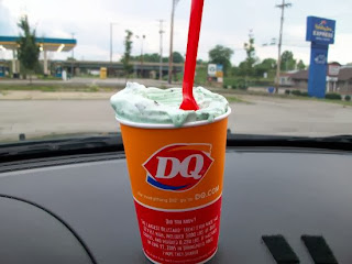 Dairy Queen Thin Mint Blizzard