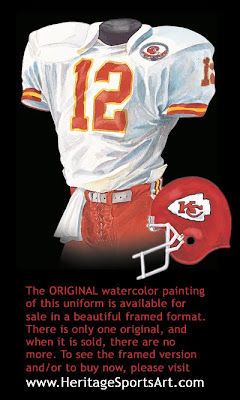 Kansas City Chiefs 1984 uniform