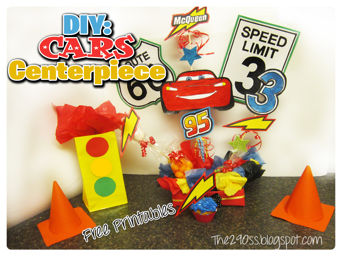 The290ss Disney Cars  Birthday  Party  Theme DIY  and Ideas  