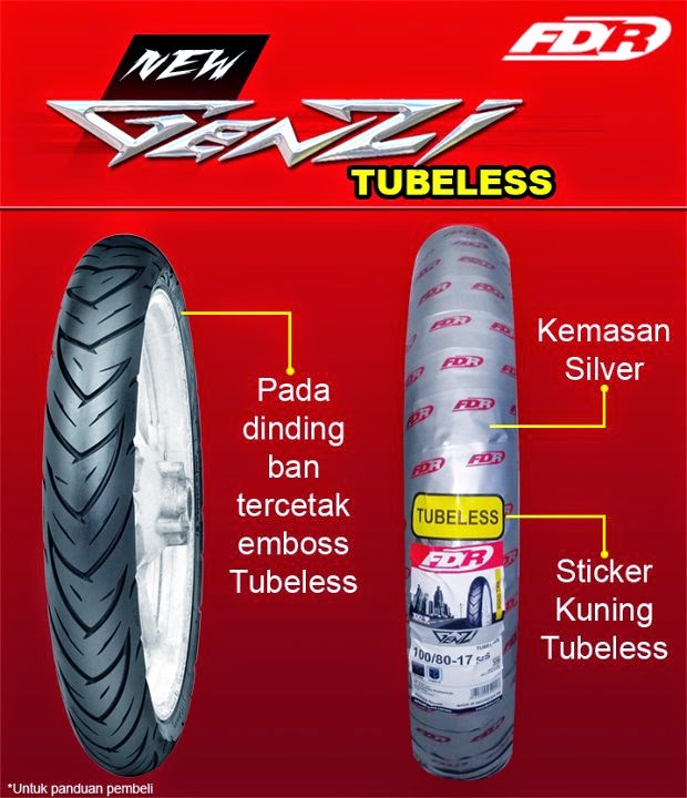 Ban TUBELESS FDR