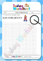 Letter Q Worksheets