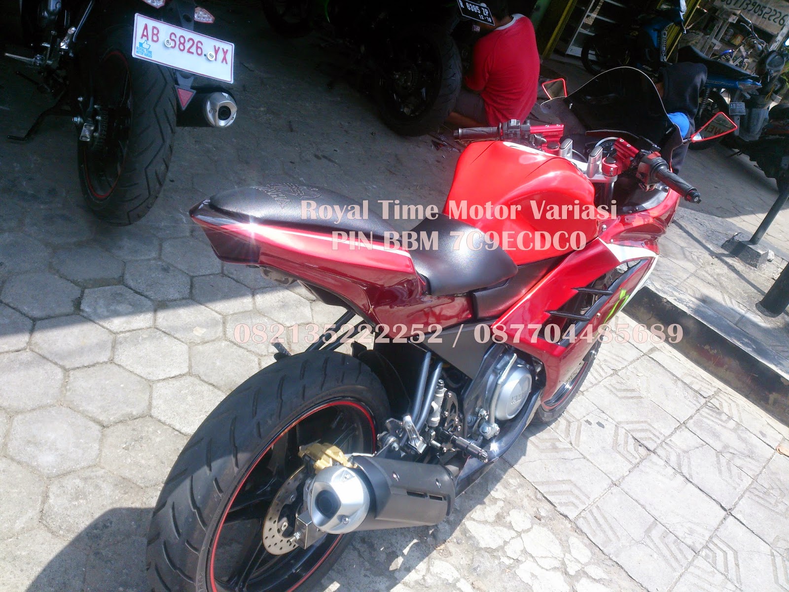 Download 63 Modifikasi Motor Vixion Fairing Ninja Rr Terbaru Dan