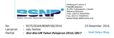 Inilah Kisi-kisi Ujian Nasional (UN) 2016/2017 untuk SMP,SMA dan SMK  img