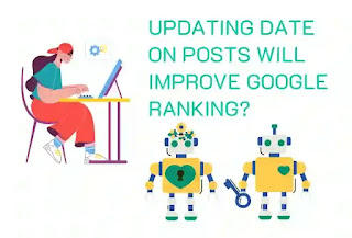 updating date on posts will improve google ranking