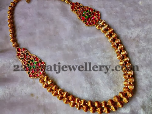 Gold Plated Beads Chain Looks Genuine