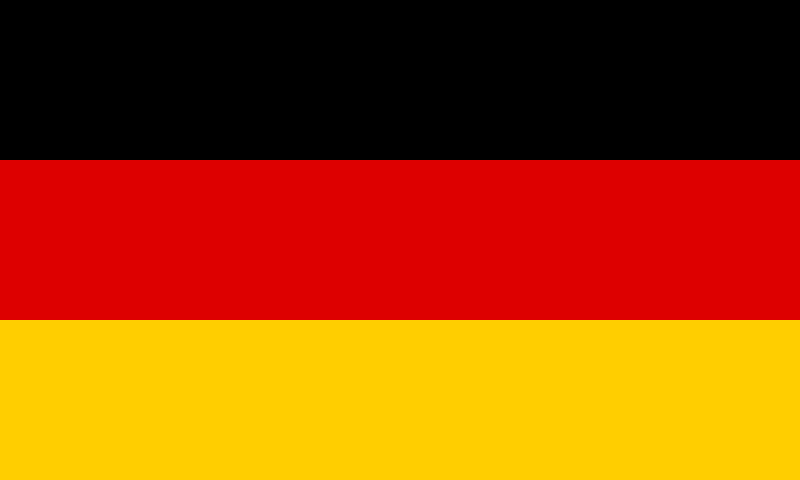 Logo Gambar Bendera Negara Jerman PNG JPG ukuran 800 px
