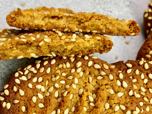 Tahini-Miso Cookies