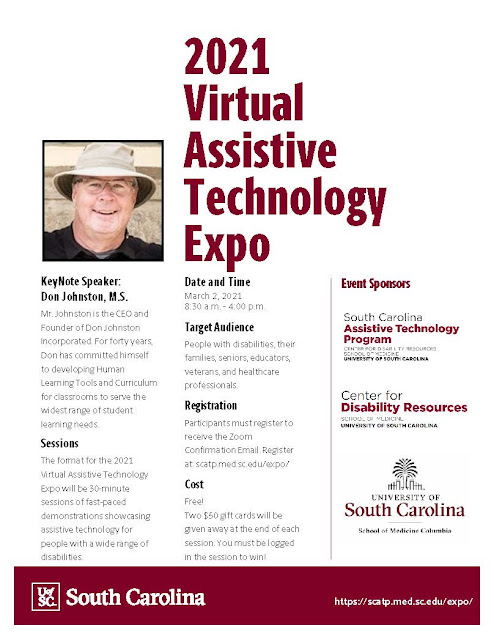 2021 Virtual AT Expo flyer page 1 image