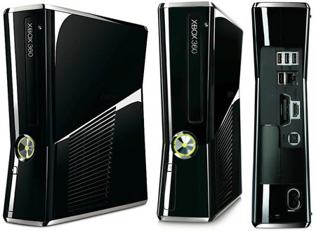 Xbox 360 S shape is not much