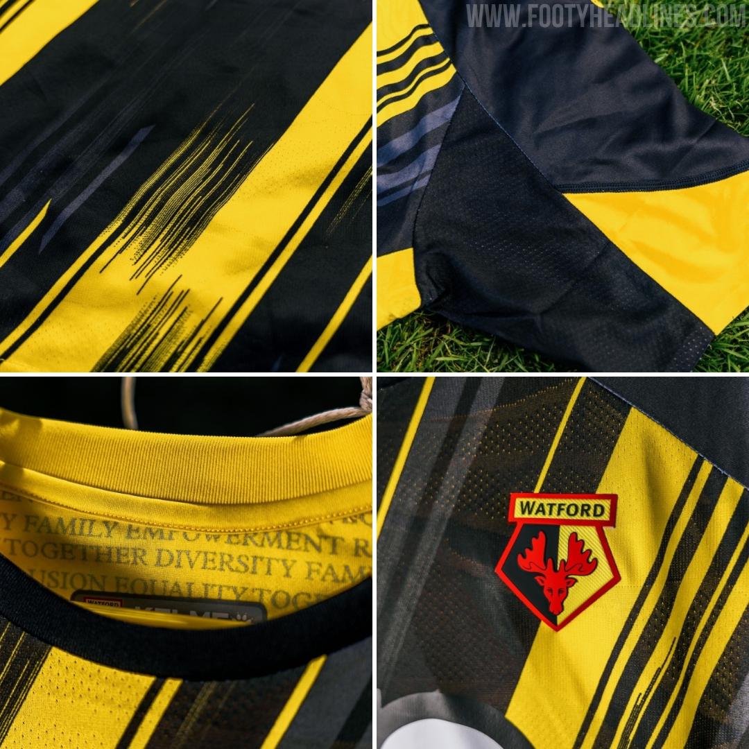 Nova camisa do Watford 2023-2024 Kelme » MDF