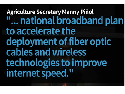 PUT GRAPHICS HERE There are still many places in the Philippines that have no internet connection. But this time, the government will be alloting P 3 billion for the 10-year internet project. This project is aimed to set-up 100,000 wifi sites to address the poor internet connectivity and for better internet access.     Department of Information and Communications Technology (DICT) Usec. Jorge Sarmiento said that Wi-Fi sites will be set up in public places.  “Sa mga park, plaza sa mga local government unit areas, health centers, pier ang lalagyan ng free public Wi-Fi ... we are aiming to cover all municipalities in the country," he said.   President Rodrigo Duterte has already approved the establishment of National Broadband Plan to accelerate the deployment of fiber optic cables and wireless technologies and to improve the internet speed in the country.      According to the United Nations Broadband Commission for Development, in every 10 homes, there are less than three have internet access or barely 28%. Other developing countries like Sudan, Ghana and Indonesia have also surpassed Philippines in terms of household internet connectivity. Based on the 2016 survey, Philippines is ranked among the lowest when it comes to internet speed. It has an average of 4.2 mbps speed, ranking 103rd globally.      Data from Philippine Statistics Authority show that in 2015 the country had 20.98 million households.  According to the Department of Information and Communications Technology (DICT) Usec. Jorge Sarmiento, these Wi-Fi sites will be set up in public places.  “Sa mga park, plaza sa mga local government unit areas, health centers, pier ang lalagyan ng free public Wi-Fi ... we are aiming to cover all municipalities in the country," he said.  Also he said that all public schools in the country will have free Wi-Fi connection.  Sarmiento said the DICT is fast-tracking the project as the plan for the national broadband program has already been approved by President Rodrigo Duterte.  Last year the DIct presented a plan for the broadband plan with an estimated P200 billion  and would take three years to finish. It is not clear yet, if that is the plan they are planning to push through with this National Broadband Plan.