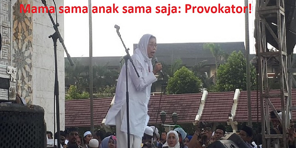 Sebar Hoaks, Min Uno Provokasi Emak-Emak