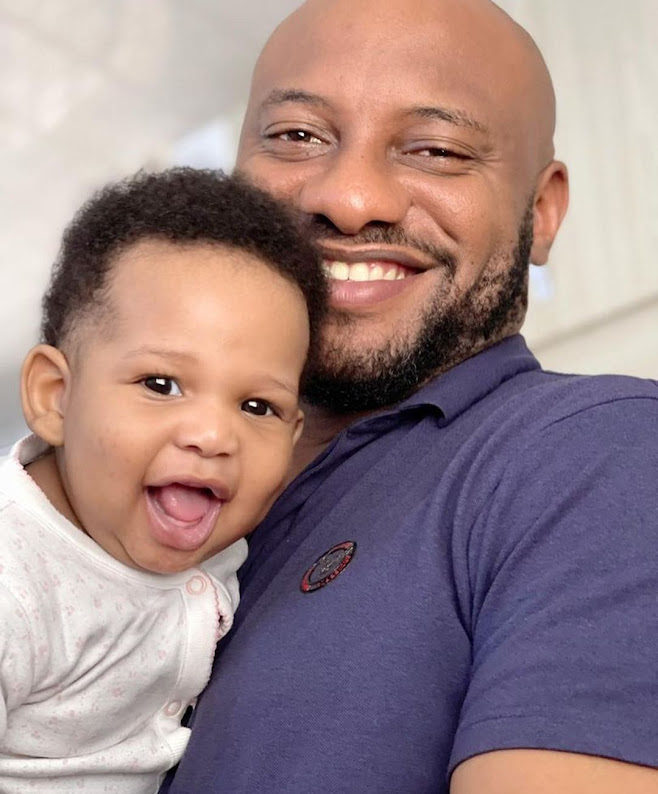 It’s time for the world to meet my son- Yul edochie shows off his son with another woman (Photos)