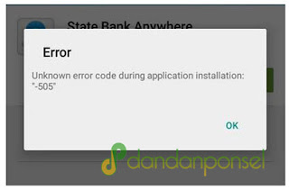 Cara Mengatasi Error 505 di PlayStore