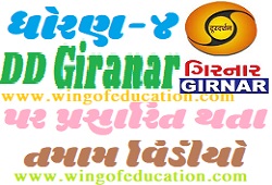 Std-4 DD Girnar Home Learning All Subjects Video August-2020 (www.wingofeducation.com)