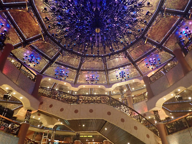 Carnival Liberty atrium