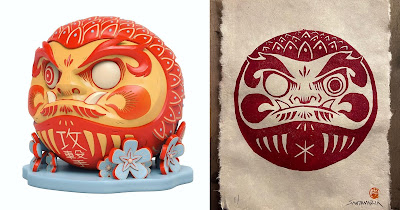 Daruma Vinyl Figure by Attack Peter x Skybound