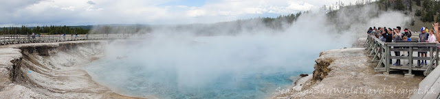 黃石國家公園, yellowstone national park, Midway Geyser Basin