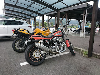 ハーレー,スポーツスター,がるーだ,ターコイズ,ダートラ,883R,sportster