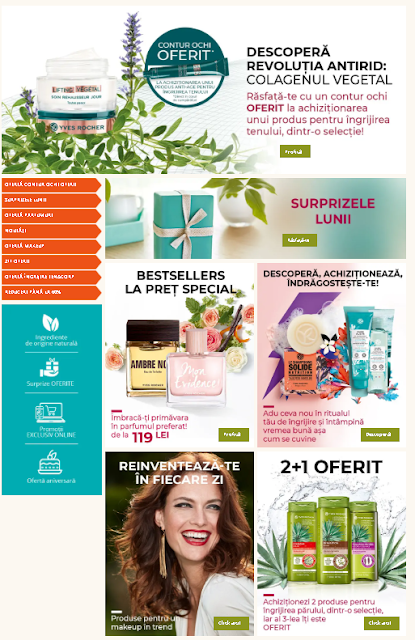 Yves Rocher PROMOTII Mai 2021 → SURPRIZELE LUNI